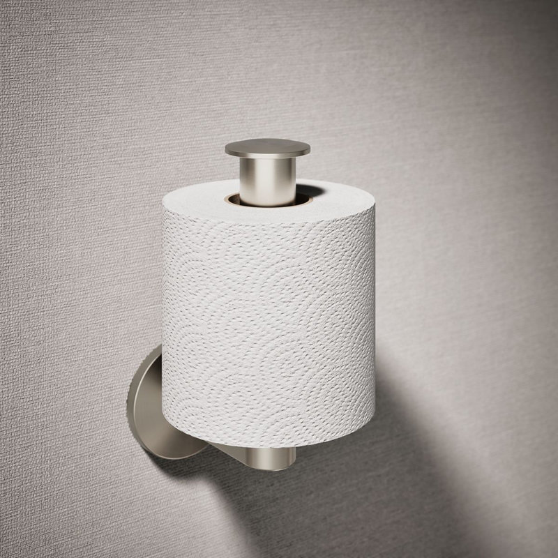 Porte-papier hygiénique vertical Composants ™, Argent