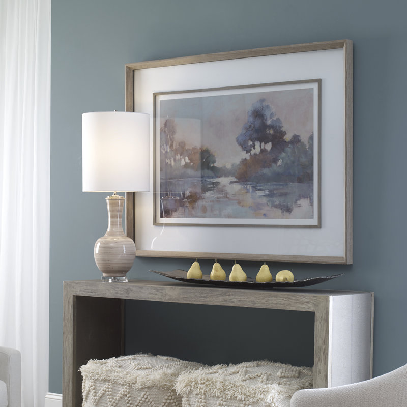 " Morning Lake " by Mary P. Buckley Painting Print