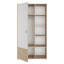 SantaCruz 1 Door Manufactured Wood Wardrobe