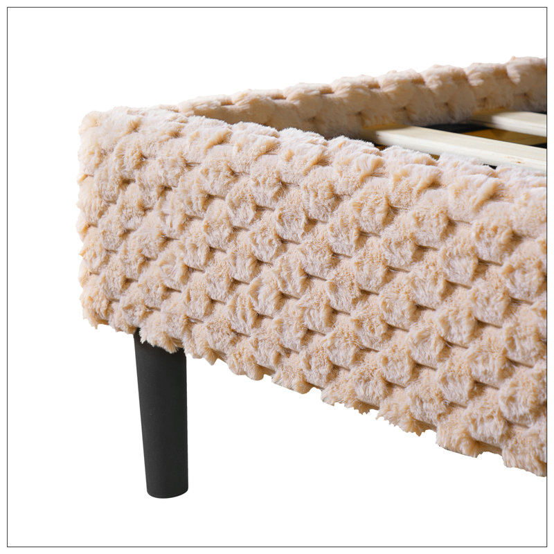 Lit moelleux moelleux, grand, chameau, Chameau, Grand