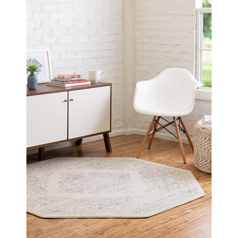 Alresford Oriental Indoor Rug, Octagon 5' x 5'