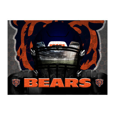 NFL Chicago Bears 3D Facemask, 500 pièces