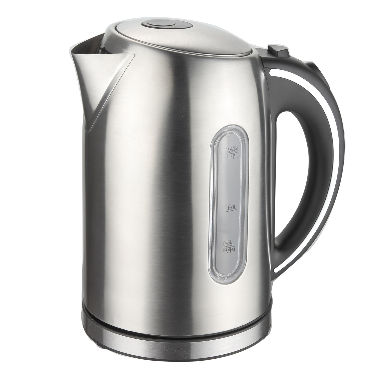 Courant 1.7 Liter Electric Kettle Cordless with LED Light, White