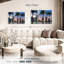 «Miami Skyline At Dusk» sur toile-1757131281