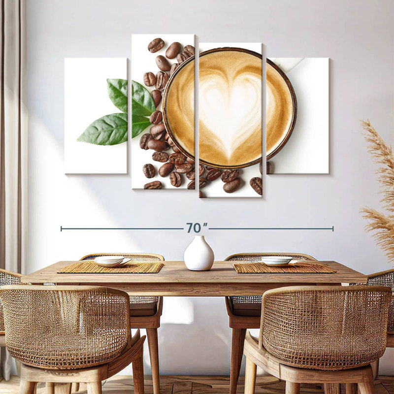 Yarlin Caffe Latte Cup, 42" H x 68" W