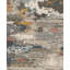 Lumina Abstract Area Rug in Ivory/Silver/Taupe-995729256