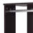 Kolen Espresso Finish Hall Tree