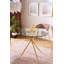 Aimiee Round Glass Top Dining Table