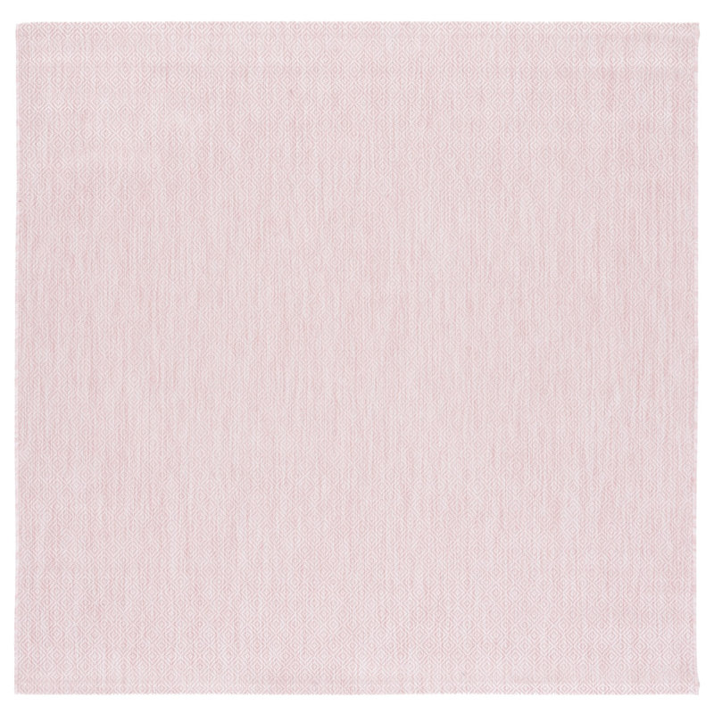 Ofrath Performance Solid Color Indoor/Outdoor Area Rug, Square 6'7"