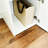 Modular Wood Closet System with Mirror