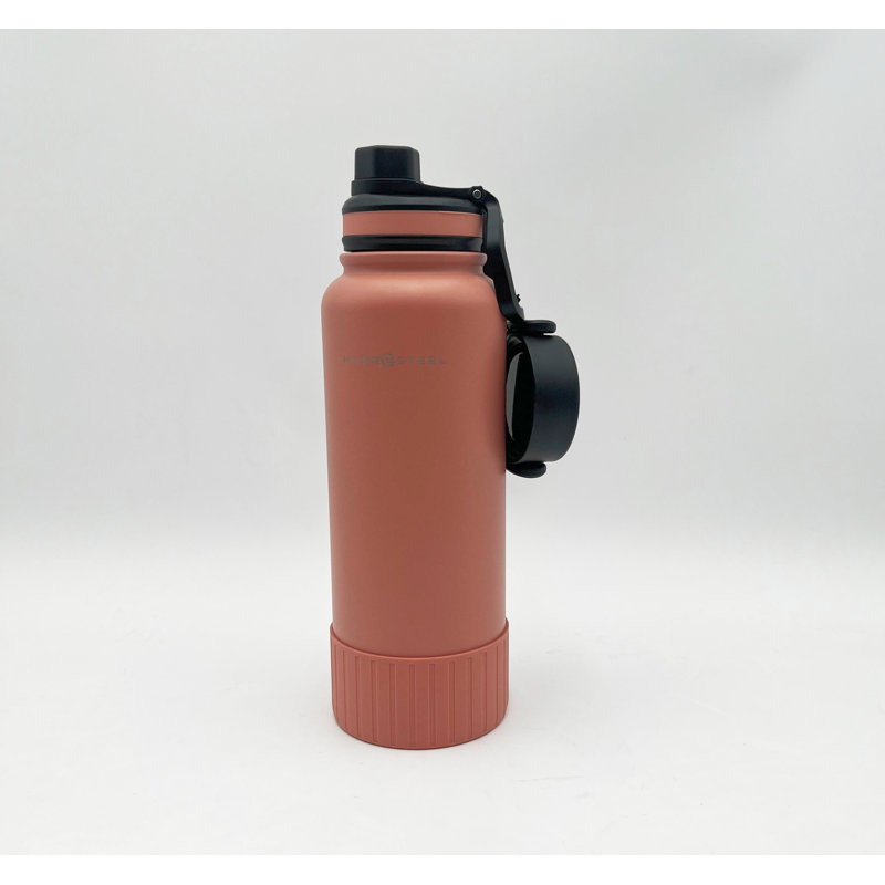 Bouteille d'eau 32 oz, Orange / noir