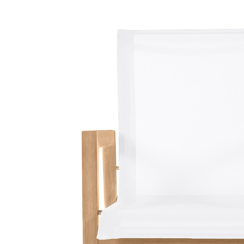 Seashore Patio Dining Armchair, Natural