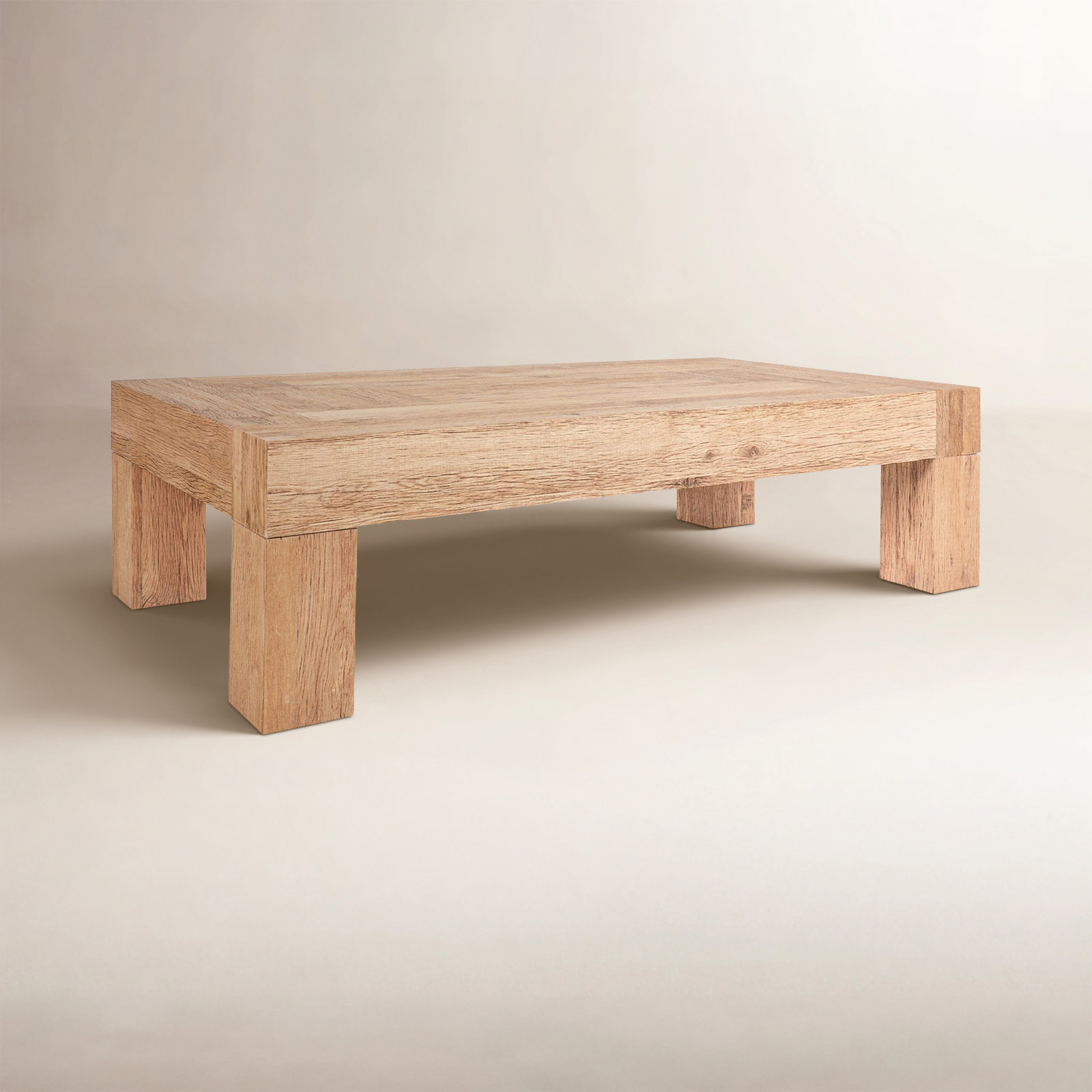 Adams 60" Oak Coffee Table