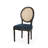Kandy 19.5'' H Upholstered Cane Back Side Chair-996997094