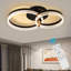 3-Light Semi Flush Mount