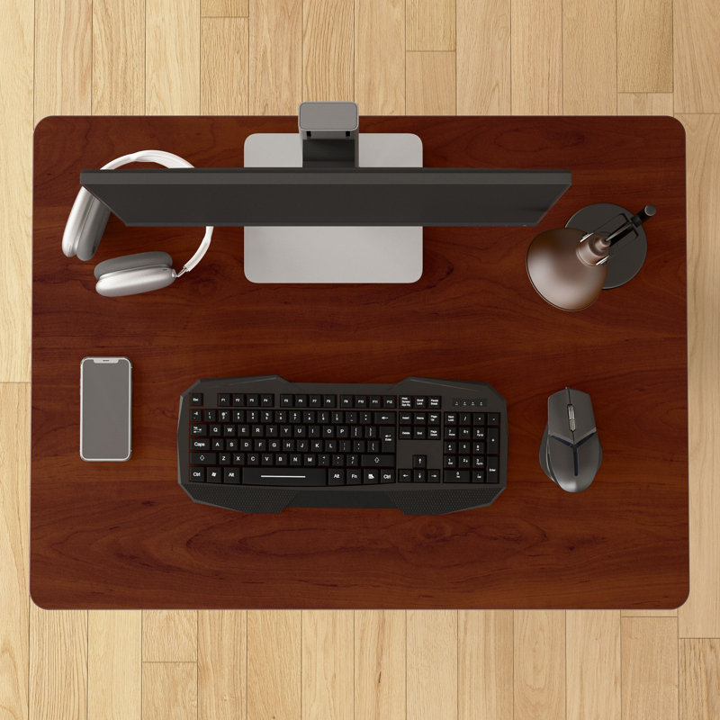 Series A Desk Shell, Hansen Cherry, 29.66" H x 35.59" W x 26.81" D