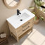 Ensemble de meuble-lavabo simple 30,13 po Brodnax-1712087857