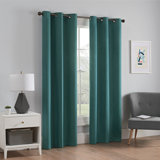Microfiber Polyester Blackout Curtain Single Panel