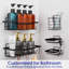 Adhesive Stainless Steel Shower Caddy