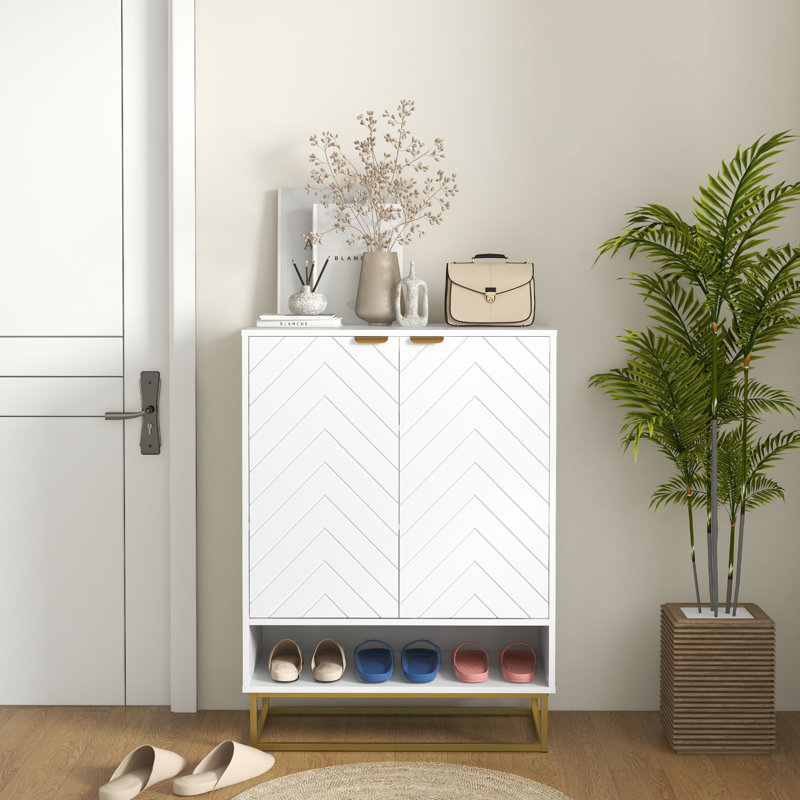 12 Pair Shoe Storage Cabinet