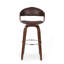 Tabourets de bar pivotants sophistiqués pour une expérience d'assise élégante-273032747