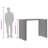 Vidaxl Garden Bar Table Grey-116118490-116118495