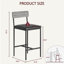 25.5 Inches Upholstered Bar Chairs with Back-876470185-876470184
