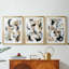 ABSTRACT Series DCCXCII - Impression personnalisée de qualité supérieure avec passe-partout - 3 pièces-999914241-999914243