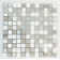 1" x 1" Mixed Material Mosaic Tile