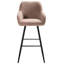 CASMALIA Upholstered Bar Stool with Steel Frame-1480871259