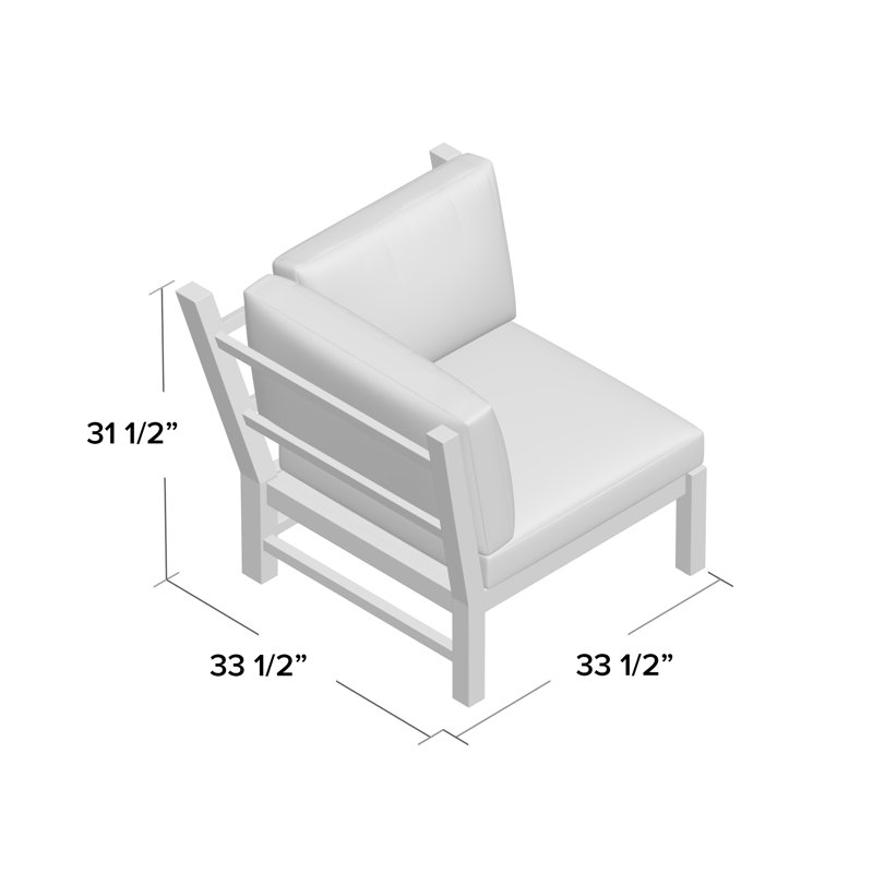 Chaise longue de patio en teck avec coussins Club, Cabana à rayures minuit