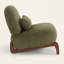 Méridienne Mid-Century moderne avec base traîneau-2091424737