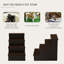 Escaliers pour animaux de compagnie Pawhut-1139382007