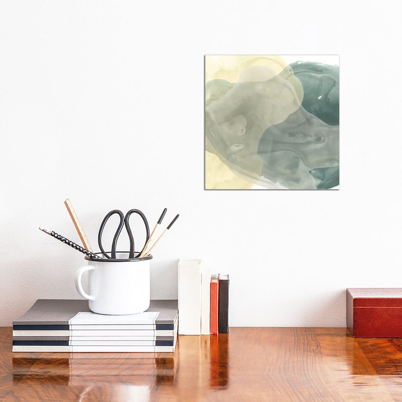 Mystique IV by June Erica Vess - Wrapped Canvas Painting, 30.48 cm H x 30.48 cm W