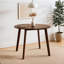 Aquin Round Solid Wood Base Dining Table-549895425