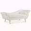 Chaise longue avec accoudoirs à volutes-341976540
