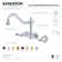 Heritage Double Handle Wall Mounted Tub Spout