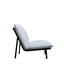 Chaise d'appoint d'extérieur gris anthracite moucheté Miraval Morgan-643295034