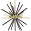 Lustre linéaire moderne à 5 lumières Spoutnik-1157720204