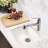 Houzer Undermount Fireclay 19-Inch Square Bar Sink-33116456