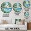 Horloge murale Tropical Beach-1825580684