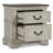 Norcross 2-Drawer Wood Nightstand in Antique White