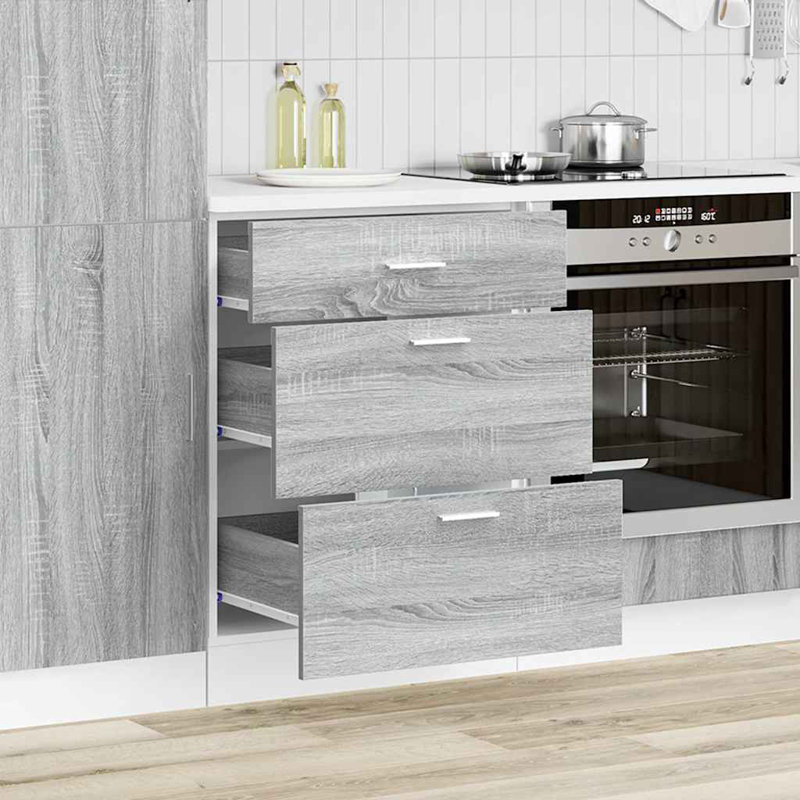 Lyon Kitchen Base Cabinet Lyon, grey sonoma