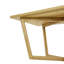 Yorkana Oak Solid Wood Base Dining Table-749218790-749218788