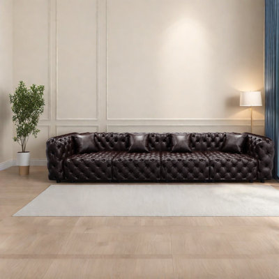 Canapé modulaire en cuir synthétique modulaire 134,4