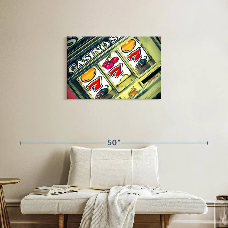 Senne Slot Machine Display, 20" H x 30" W