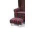 Rockleigh Upholstered Wingback Chair With Footstool