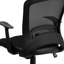  Chaise de bureau pivotante designer en maillage avec dossier moyen avec accoudoirs