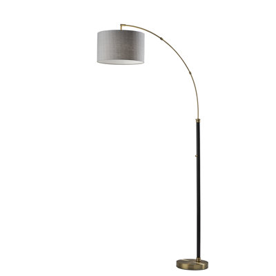 Lampe sur pied arquée 74 po Necmiye