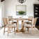 Beloni 5-pcs Round Counter Height Table Set